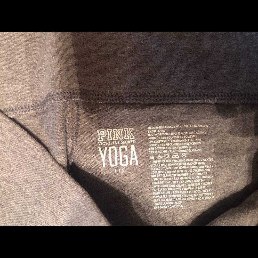 Pink Victoria’s Secret Large Color Block Legging - Picture 3 of 3